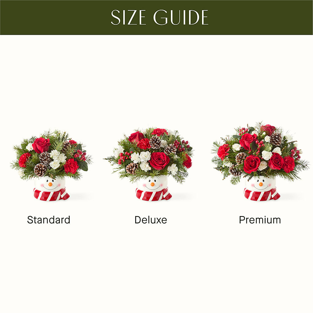 Jolly Snowman Bouquet –  Executive Flowers, El Paso TX