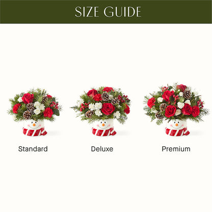 Jolly Snowman Bouquet –  Executive Flowers, El Paso TX