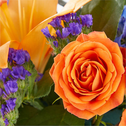 Radiant Citrus Box Bouquet –  Executive Flowers, El Paso TX