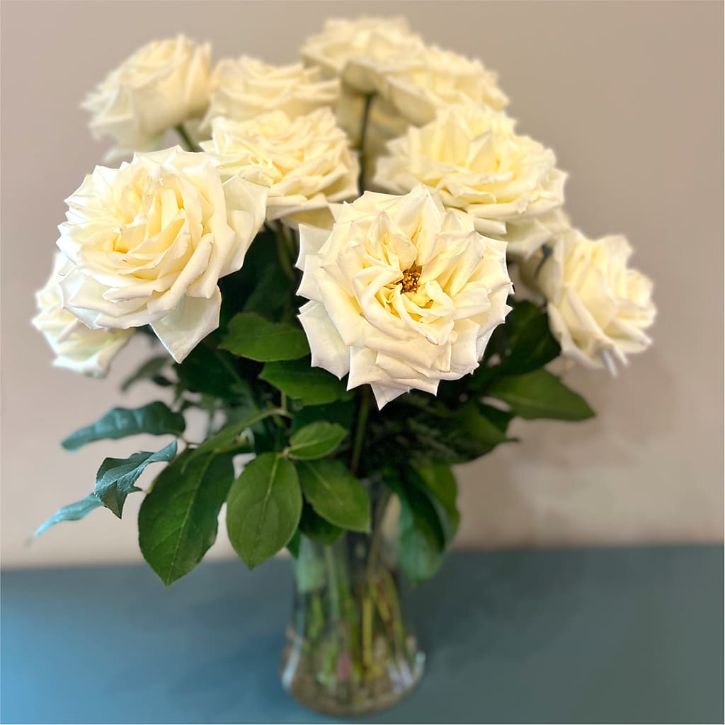 Long Stem Yellow Rose Bouquet –  Executive Flowers, El Paso TX