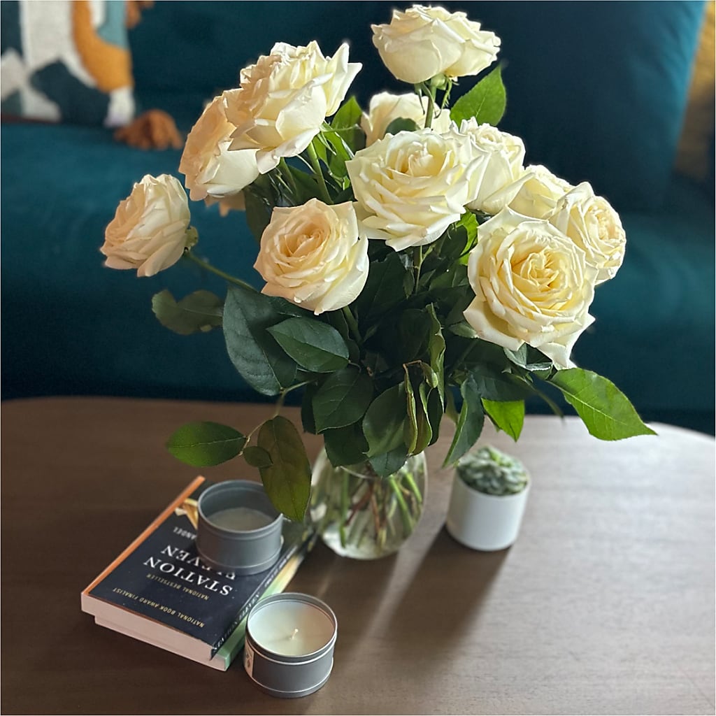 Long Stem Yellow Rose Bouquet –  Executive Flowers, El Paso TX