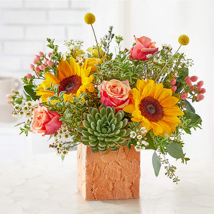 Sunflower Season Bouquet –  Executive Flowers, El Paso TX