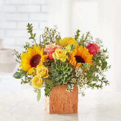 Sunflower Season Bouquet –  Executive Flowers, El Paso TX