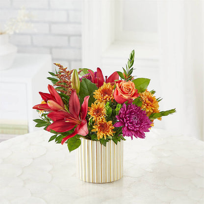 Burgundy Landscape Bouquet –  Executive Flowers, El Paso TX