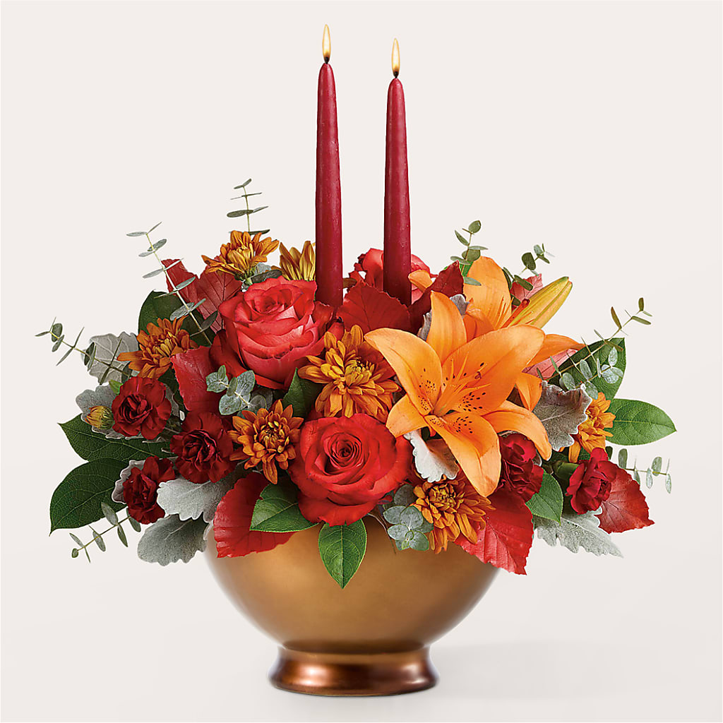 Fruits of Fall Centerpiece –  Executive Flowers, El Paso TX