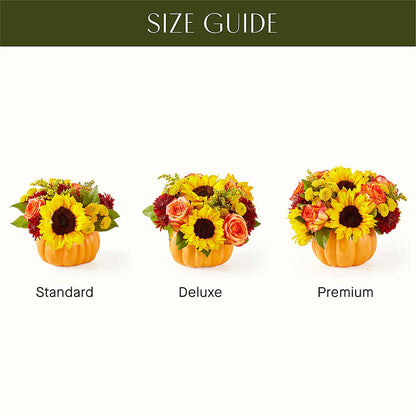 Golden Gourd Pumpkin Bouquet –  Executive Flowers, El Paso TX