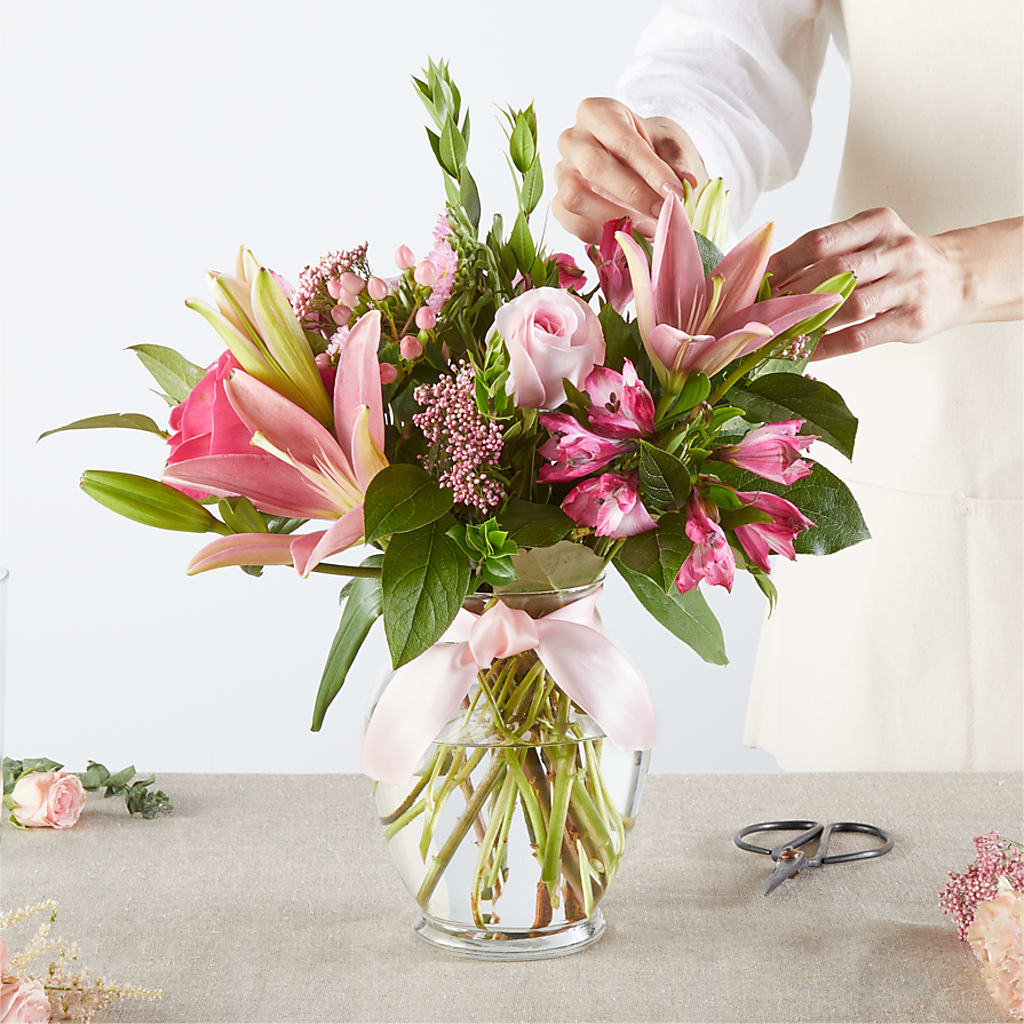 Pink Ribbon - A Florist Original –  Executive Flowers, El Paso TX