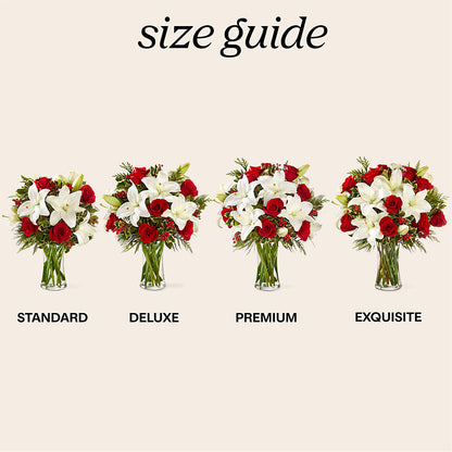 Sparkling Snowflakes Bouquet –  Executive Flowers, El Paso TX