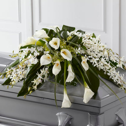 Angel Wings Casket Spray –  Executive Flowers, El Paso TX