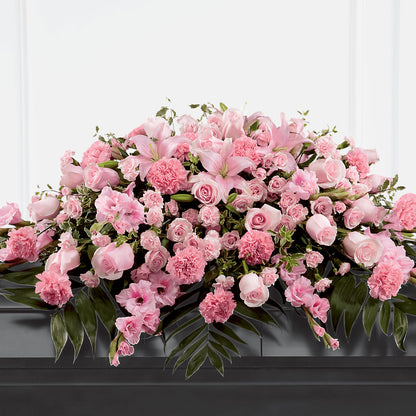 Garden of Comfort Casket Spray (Standard) –  Executive Flowers, El Paso TX