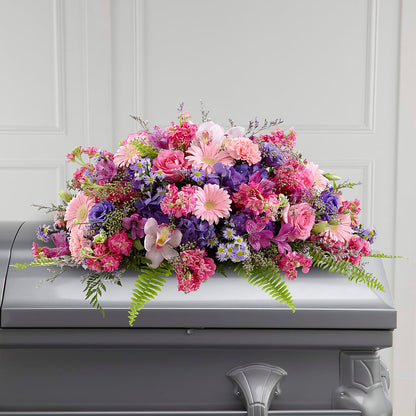Glorious Garden Casket Spray –  Executive Flowers, El Paso TX
