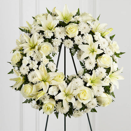 Treasured Tribute Wreath –  Executive Flowers, El Paso TX