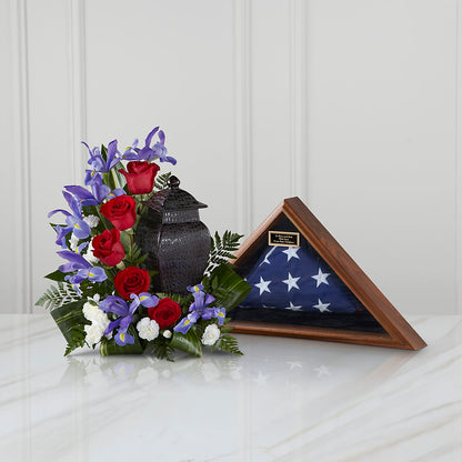 Patriotic Tribute Arrangement –  Executive Flowers, El Paso TX