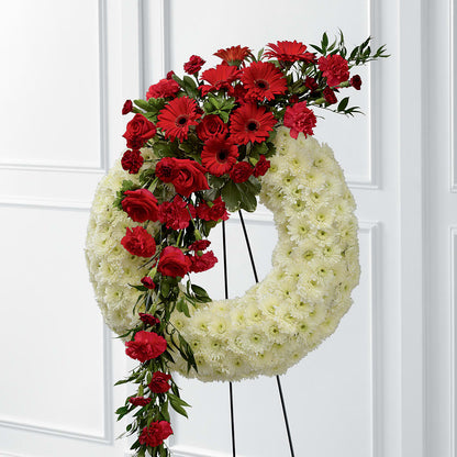 Graceful Tribute Wreath –  Executive Flowers, El Paso TX
