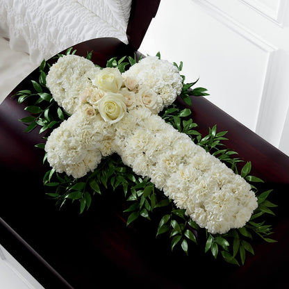 Peaceful Memories Casket Spray (Standard) –  Executive Flowers, El Paso TX