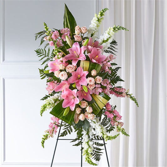 Elegant Embrace Standing Spray –  Executive Flowers, El Paso TX
