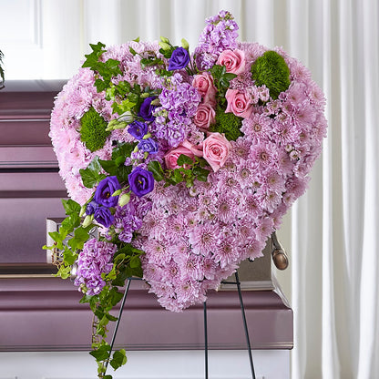 Treasured Love Standing Heart –  Executive Flowers, El Paso TX