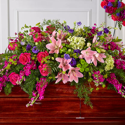 Radiant Tribute Casket Spray –  Executive Flowers, El Paso TX