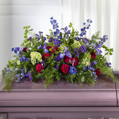 Always Treasured Casket Spray –  Executive Flowers, El Paso TX