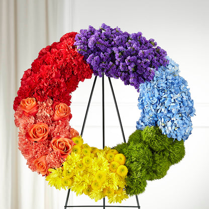 Circle of Love Wreath –  Executive Flowers, El Paso TX