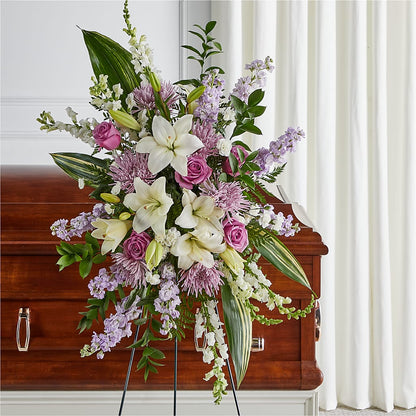 Grateful Hearts Standing Spray –  Executive Flowers, El Paso TX