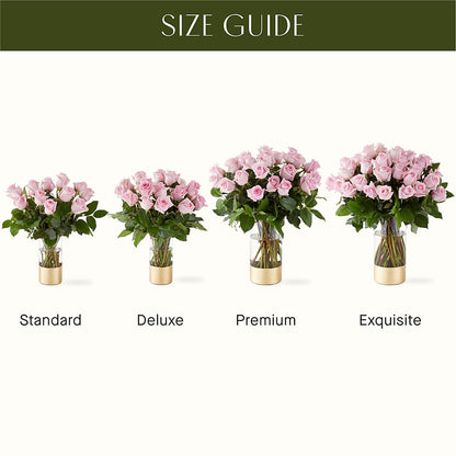 Picture Perfect Pink Rose Bouquet –  Executive Flowers, El Paso TX