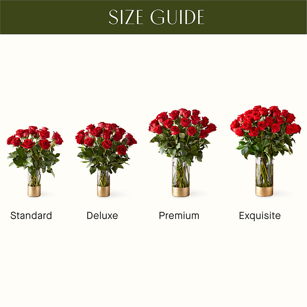 Classic Love Red Rose Bouquet –  Executive Flowers, El Paso TX