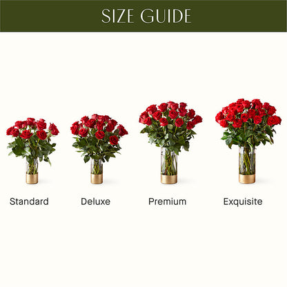 Classic Love Red Rose Bouquet –  Executive Flowers, El Paso TX