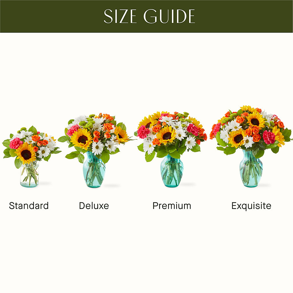 Sun-drenched Blooms Bouquet –  Executive Flowers, El Paso TX