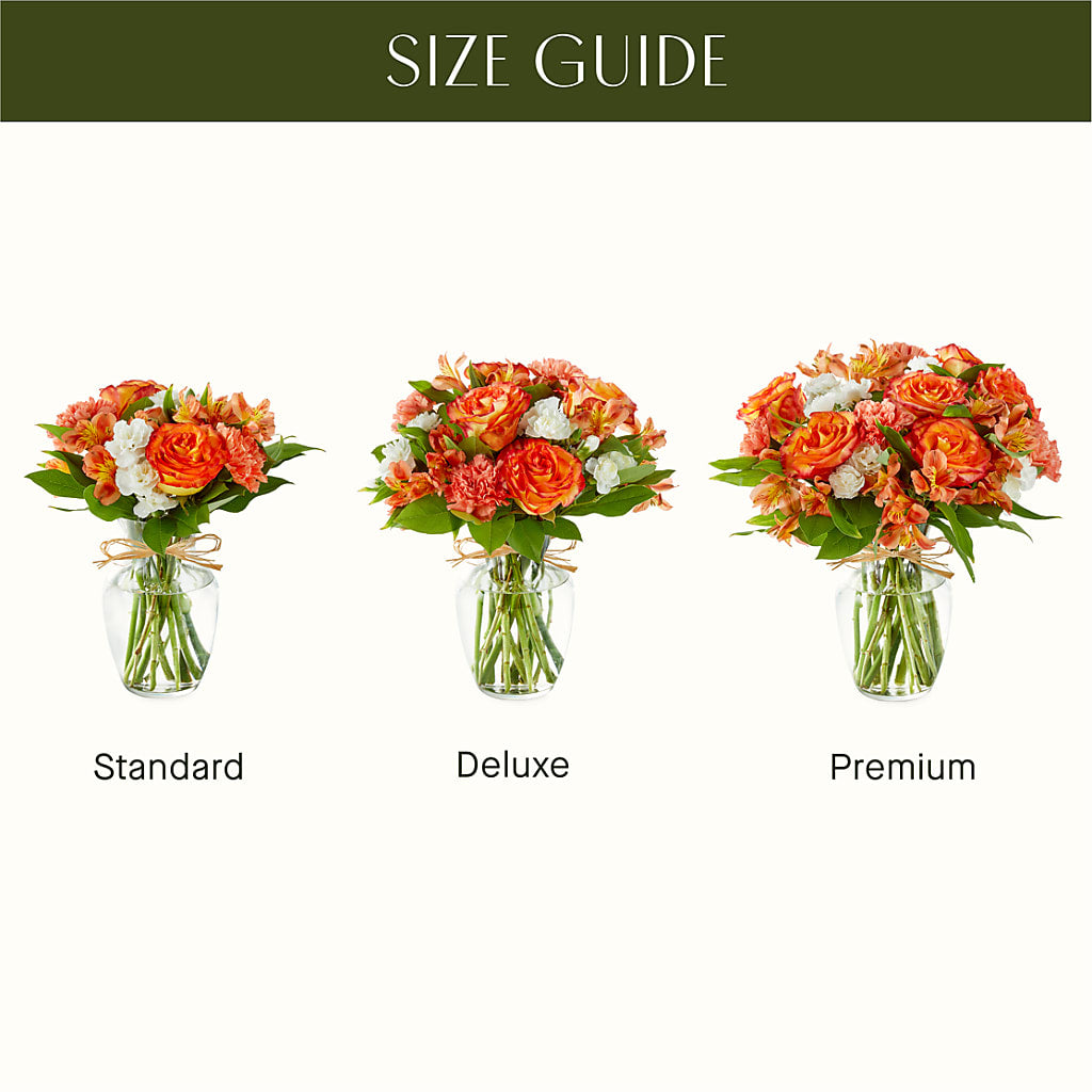 Apricot Glow Bouquet –  Executive Flowers, El Paso TX