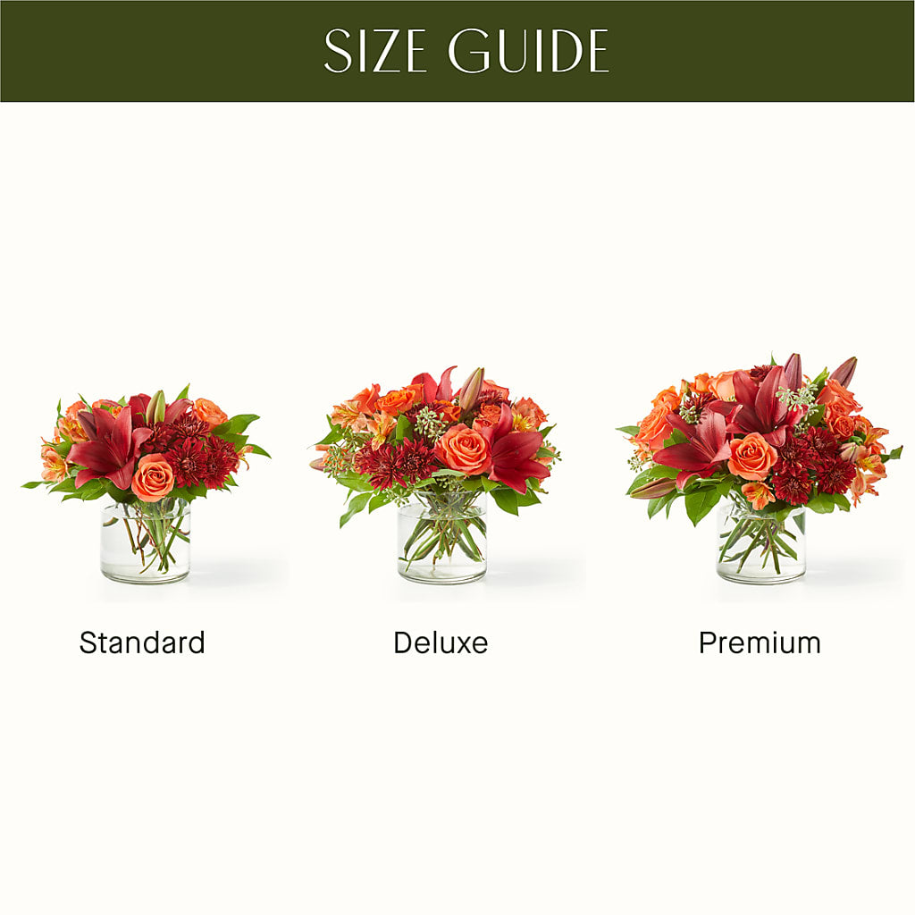 Crimson Leaves Bouquet –  Executive Flowers, El Paso TX