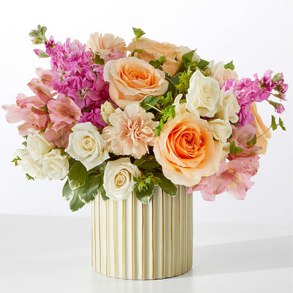 Paradise Bouquet with Ivory Vase –  Executive Flowers, El Paso TX