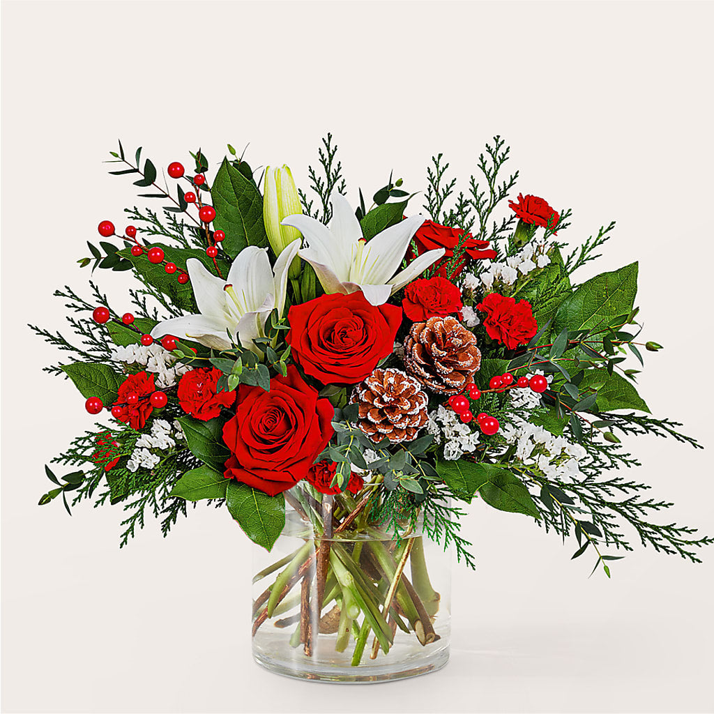 Best in Snow Bouquet –  Executive Flowers, El Paso TX