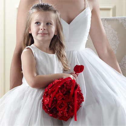 Pure at Heart Flower Girl Arrangement –  Executive Flowers, El Paso TX